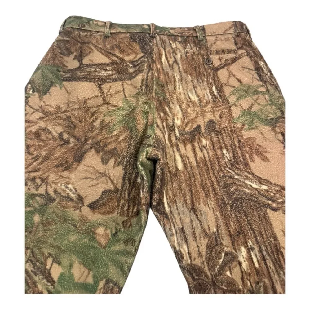 Vintage Cabela’s Whitetail Clothing USA Made Gore-Tex Camo Hunting Pants Mens Lg
